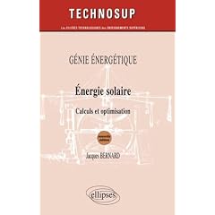 Energie Solaire Calculs & Optimisation G�nie Energ�tique Niveau B