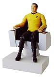Star Trek The Original Series - DX Action Figure: Captain Kirk In Chair (Light-Up & Sound)
