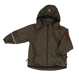 CARETEC REGEN- Sommer-JACKE oliv-karo, wasserfest;atmungsaktiv -128