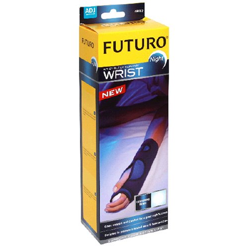 HealthPersonalCare: Futuro Wrist Support, Cushioning Beads, Adjust To Fit, 1 Wrist Brace