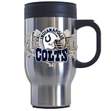 Siskiyou Sports Indianapolis Colts 18 oz  NFL Stainless Steel Travel Mug