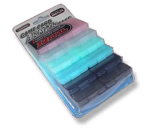 Nintendo Ds & Lite Coloured Game Card Cases (Pack Of 12) [Video Game]