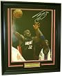 Shaquille O'Neal Heat Signed Framed 16x20