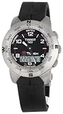 Tissot Mens T33779851 T-Touch Titanium Black Rubber Watch