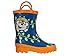 Puddle Play Kids Boys' Monkeyin' Around Printed Waterproof Easy-On Rubber Rain Boots (Toddler/Little Kids) 