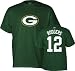 Aaron Rodgers Reebok Name and Number Green Bay Packers T-Shirt - XX-Large
