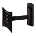 Hama TV-Wandhalterung "Ultraslim", VESA 200x200, neigbar, schwenkbar, 1 Arm, schwarz