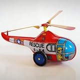 tin toys Wind Up Robot vintage - Small Helicopter(Import from Hong Kong)