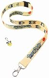 Tamagotchi Connection V 4.5 Tamagotchi Lanyard -TamaLeash Beige Schoolhouse Lanyard and Mamitchi