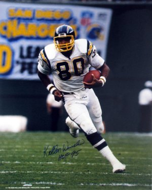 Kellen Winslow signed San Diego Chargers 16x20 HOF 95