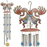 Windchime Mystical Kokopelli Musical Extra Large Wind Chimes by Regal Gift