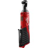 Milwaukee 2457-20 3/8-in Cordless M12 Lithium-Ion Ratchet (Tool Only)