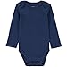 Wan-A-Beez Unisex Baby 4 Pack Long-Sleeve Bodysuits (3-6 Months, Solid Multi)