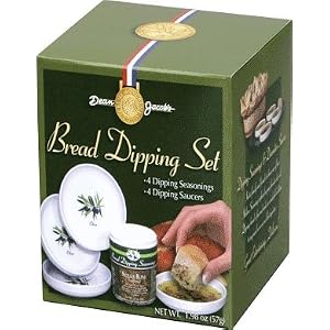 Dean Jacobs Bread Dipping Set with Melamine Dishes 48656