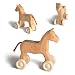 Wooden Push and Pull Horse Image