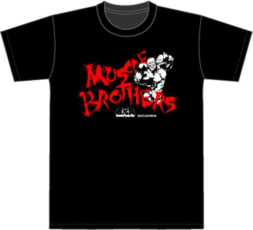 Cover image : 超兄貴 マッスルブラザーズTシャツB(両面プリント) サイズ:L