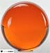 Colored Acrylic Ball - 90mm Amber