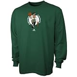 NBA adidas Boston Celtics Green Primary Logo Long Sleeve T-shirt (X-Large)