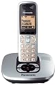 Panasonic KX-TG6421ES DECT Single Digital Cordless Phone Set With Answer Machine - Silver