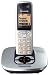 : Panasonic KX-TG6421ES DECT Single Digital Cordless Phone Set With Answer Machine - Silver