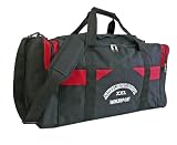 Amaro - Sac de sport - Env. 58 x 26 x 32 cm - Noir/Rouge
