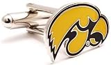 Iowa Hawkeyes NCAA Logo'd Executive Cufflinks w/ Jewelry Box (1 Pair)