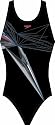 Speedo Female Ice Placement Powerback in Black