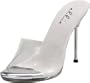 Ellie Shoes Women's 458-Vanity Sandal,Clear,9 M US