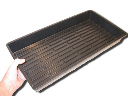 Plant Tray - Quadruple thick Commercial quality 10x20 plastic plant tray for Germination and Propagation by SunBlaster Plastic Trays, the last plant tray youll ever buy!