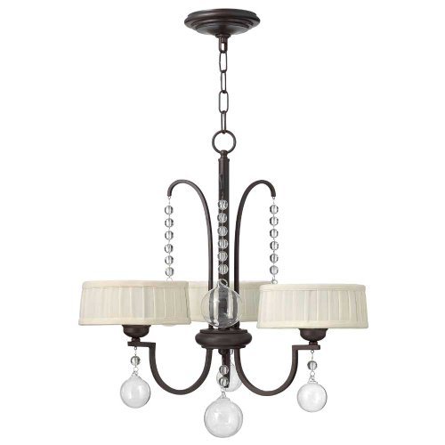 Fredrick Ramond FR49433 Three Light Chandelier from Prosecco Collection, Renaissance Copper On Sale