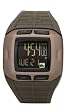 Quiksilver 'Arcade' Youth Khaki PU Digital Watch With Aluminium Case