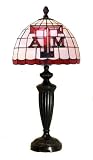 Texas A&M Aggies Tiffany Desk/Table Lamp (12x24) NCAA College Athletics