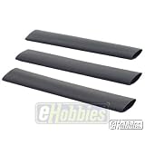 Du-Bro 440 3 8 Diameter Black Heat Shrink Tubing (3-Pack) by Du-Bro Products