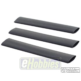 Du-Bro 440 3 8 Diameter Black Heat Shrink Tubing (3-Pack) from Tubings Heat Shrink