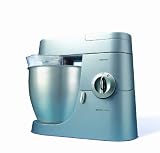 Kenwood - KMM760 - Robot Major PREMIER - 1200W - Blender Verre + Kit Patisserie + Hachoir à vis - Inox Satine