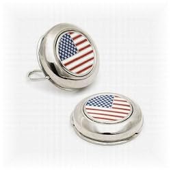 American Flag Button Covers