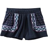 OSHKOSH(オシュコシュ) パフプリントキュロットショーツ ネイビー ボトムスショートパンツ 8歳【並行輸入】