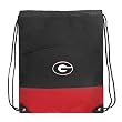 Georgia Bulldogs Backpack Bag Drawstring Red University of Georgia Draw String Back Pack - For Boys Girls Students or Adults