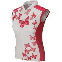 Pearl Izumi 2008 Women's Pearl Originals Sleeveless Cycling Jersey - Butterfly White - 0790-456