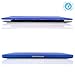iBenzer Basic Soft-Touch Series Plastic Hard Case Cover for Apple Old Macbook Pro 15.4-inch 15.4'' with Retina Display A1398, Royal Blue