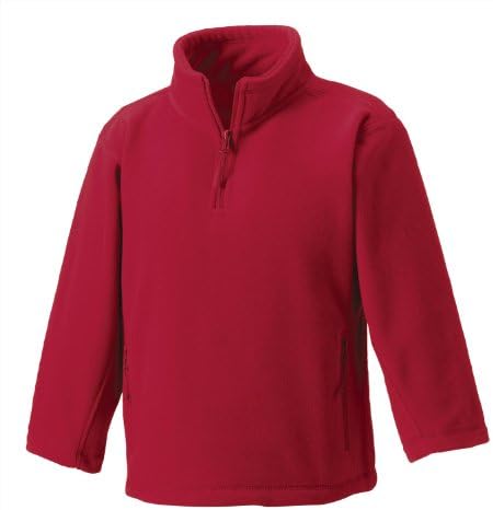 Jerzees Schoolgear Kids 1/4 Zip Outdoor Fleece - French Navy - 1112