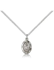 Sterling Silver St. Jude Pendant