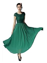 Chiffon  Lace Vintage  Ball Gown Evening Dress/Party Dress/Maxi Dress 
