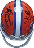 Danny Wuerffel and Steve Spurrier Florida Gators Autographed Mini Helmet with 96 Champs & 96 Heisman inscriptions