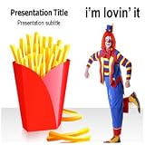 MC Donald Powerpoint Templates - MC Donald Powerpoint PPT Templates