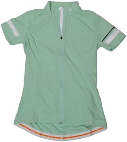 Road Holland: The Aalsmeer - Women's Lightweight Full Zip Cycling Jersey, Celeste Green, L