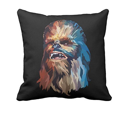 Kenneth case Star Wars Chewbacca modernation Throw Pillow Cases Cover 18X18 Inch(One Side)