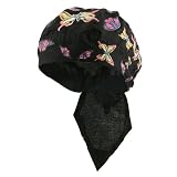 Beach Series Headwrap-Mixed Butterfly W12S11D