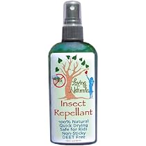 Loving Naturals Organic DEET Free 4 oz Insect Repellent
