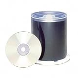 100PK CDR Printable White MATTE48X Spindle